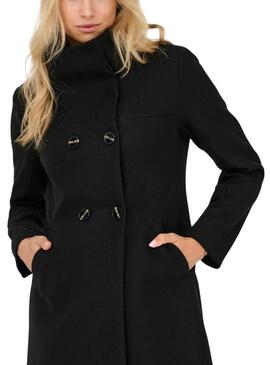 Cappotto Only Blake nero da donna