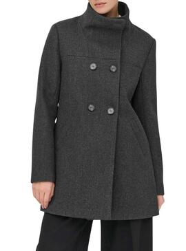 Cappotto Only Blake grigio per donna
