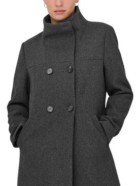 Cappotto Only Blake grigio per donna