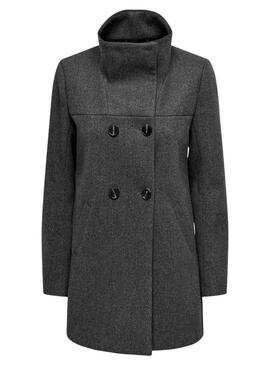 Cappotto Only Blake grigio per donna