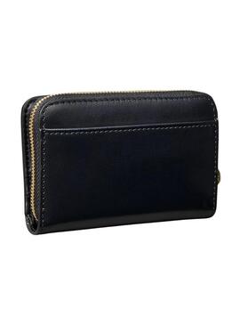 Borsa Calvin Klein media con patta nera da donna.