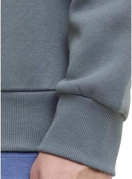 Felpa Jack and Jones Pam grigia per uomo