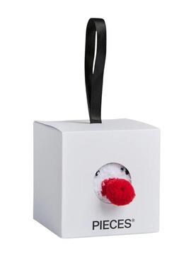 Calze Pieces Joy natalizi con renna per donna.