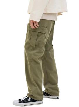 Pantaloni Jack and Jones Kane verdi per uomo