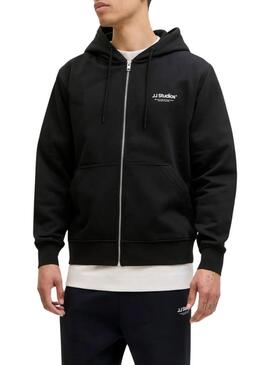 Felpa Jack and Jones Soho nera per uomo