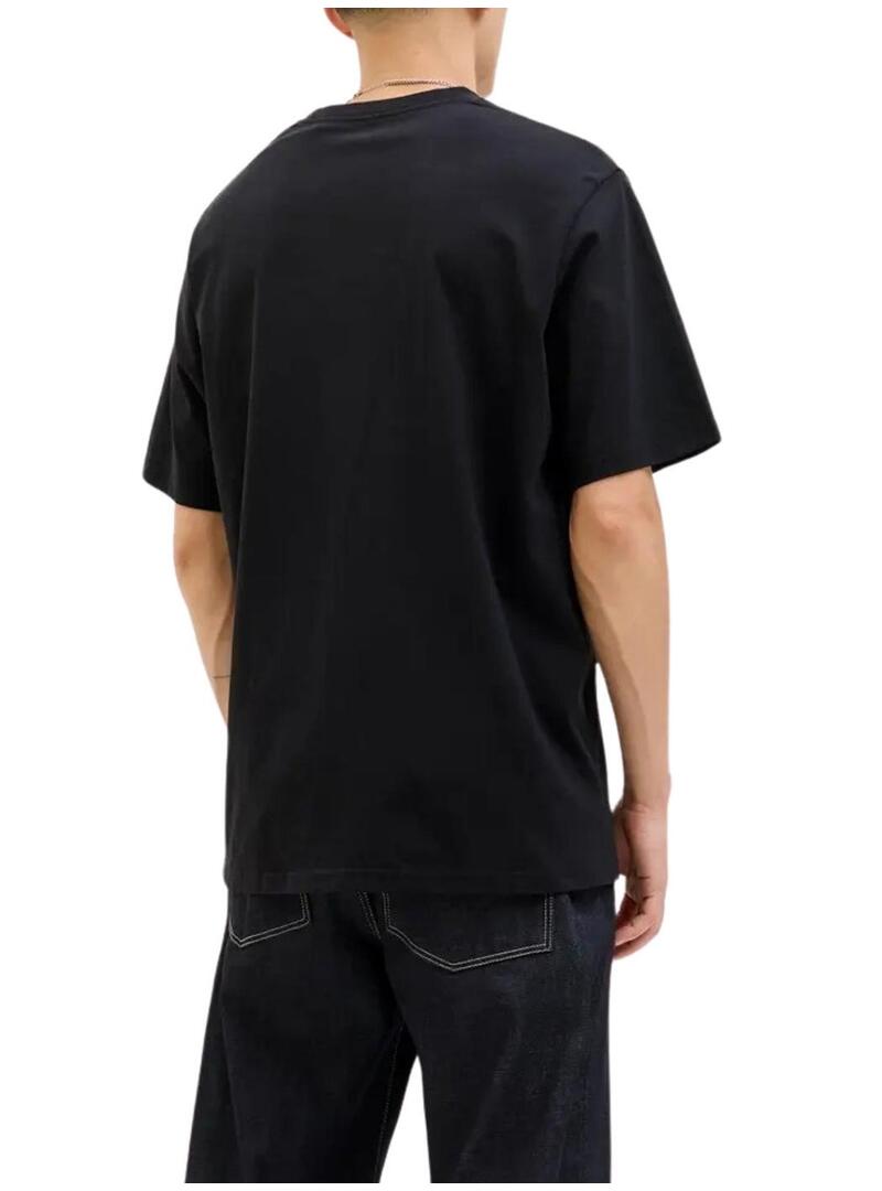 Maglietta Jack and Jones Soho nera per uomo