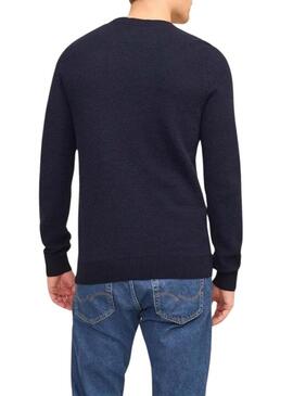 Maglia Jack and Jones Globe blu scuro per uomo