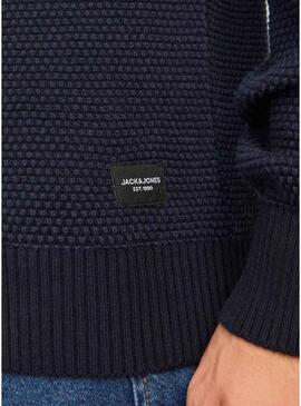 Maglia Jack and Jones Globe blu scuro per uomo