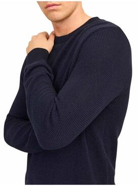 Maglia Jack and Jones Globe blu scuro per uomo