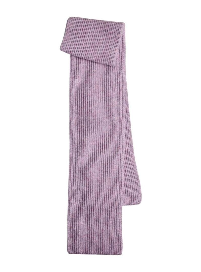 Sciarpa Pieces Milla malva per donna.