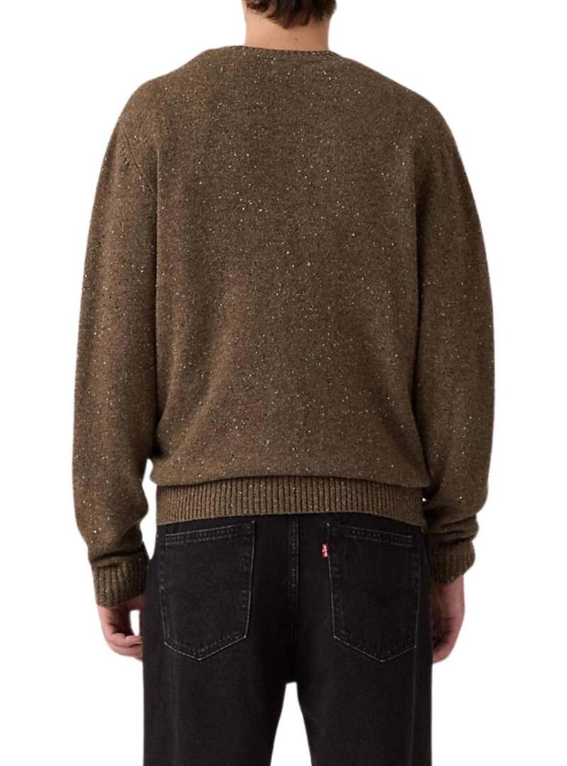 Maglia Levis Original Housemark marrone per uomo