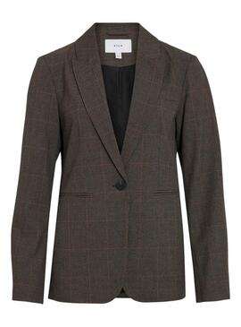 Blazer Vila Vifalte a quadretti stampato per donna