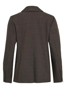 Blazer Vila Vifalte a quadretti stampato per donna
