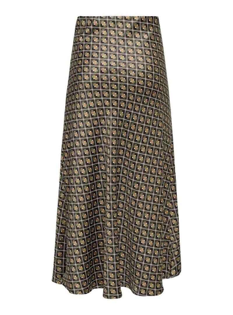 Gonna Only Jane stampata geometrica per donna