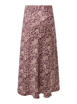 Gonna Only Jane stampata Pasley bordeaux per donna
