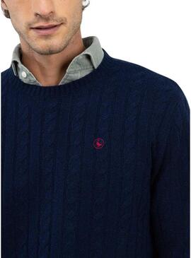 Maglia El Ganso a otto marino per uomo