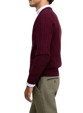 Maglia El Ganso a maglie granata per uomo.