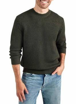 Maglione Jersey Only ans Sons Rolf Relaxed verde per uomo.