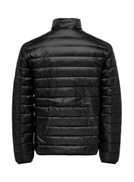 Giacca Only and Sons Noa trapuntata nera per uomo