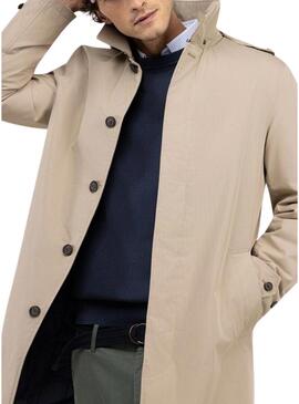 Trench El Ganso imbottito beige per uomo