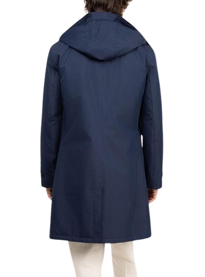 Cappotto imbottito blu marino El Ganso per uomo