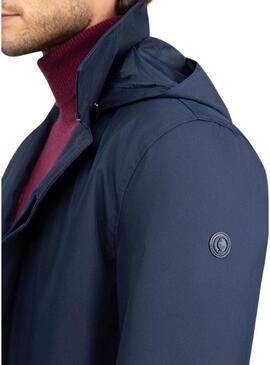 Cappotto imbottito blu marino El Ganso per uomo