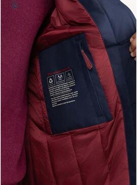 Cappotto imbottito blu marino El Ganso per uomo