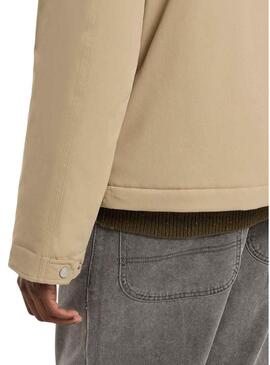 Giacca Dickies imbottita modello Eisenhower beige per uomo