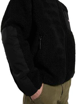 Felpa con cappuccio nero Dickies Central per uomo