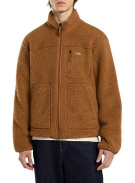 Fleece Dickies Mount Hope camel per uomo