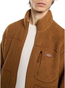 Fleece Dickies Mount Hope camel per uomo