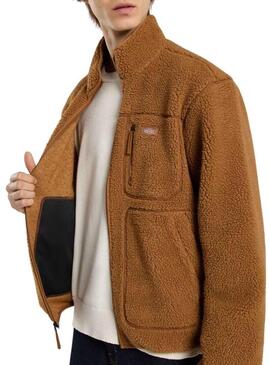 Fleece Dickies Mount Hope camel per uomo