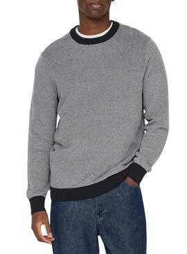 Maglia Only and Sons Tap marinara per uomo