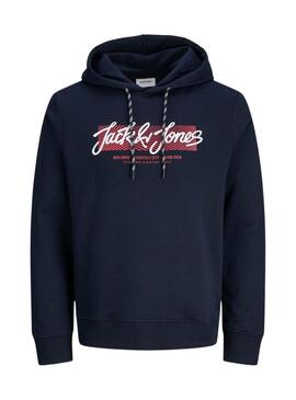 Felpa Jack and Jones Urban blu marino per uomo.