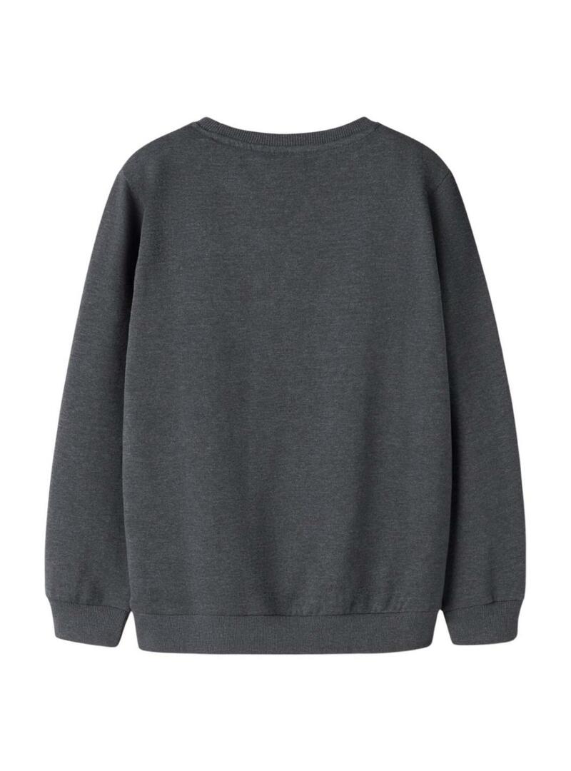 Felpa Name It Vimo grigia per bambino.