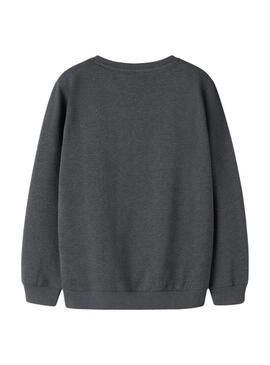 Felpa Name It Vimo grigia per bambino.