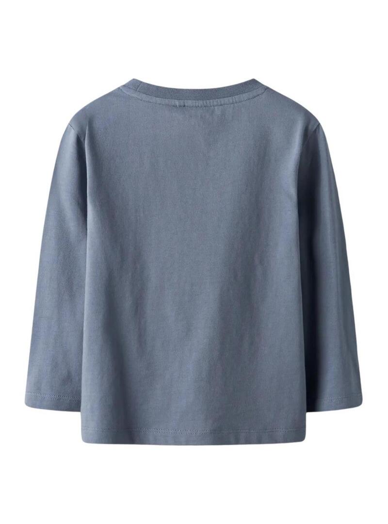 Maglietta Name It Rolf blu per bambino