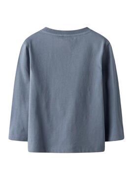 Maglietta Name It Rolf blu per bambino