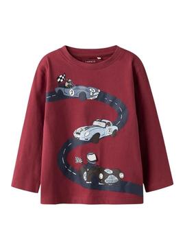 Maglietta Name It Rolf rossa per bambino