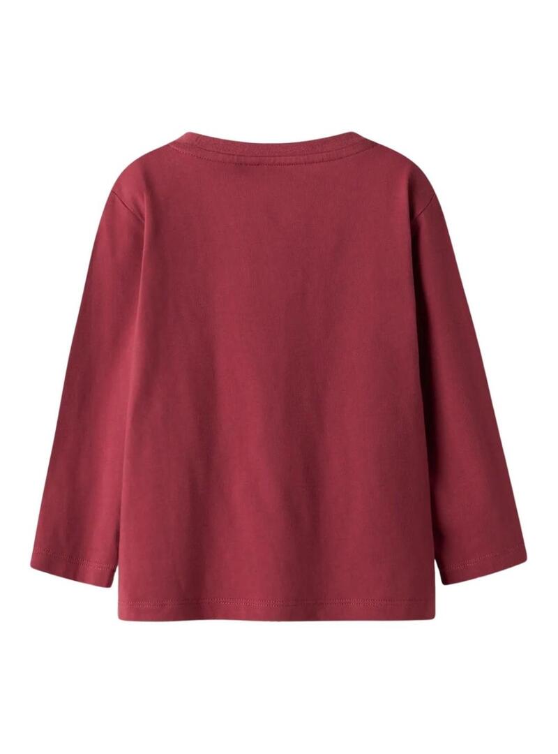 Maglietta Name It Rolf rossa per bambino