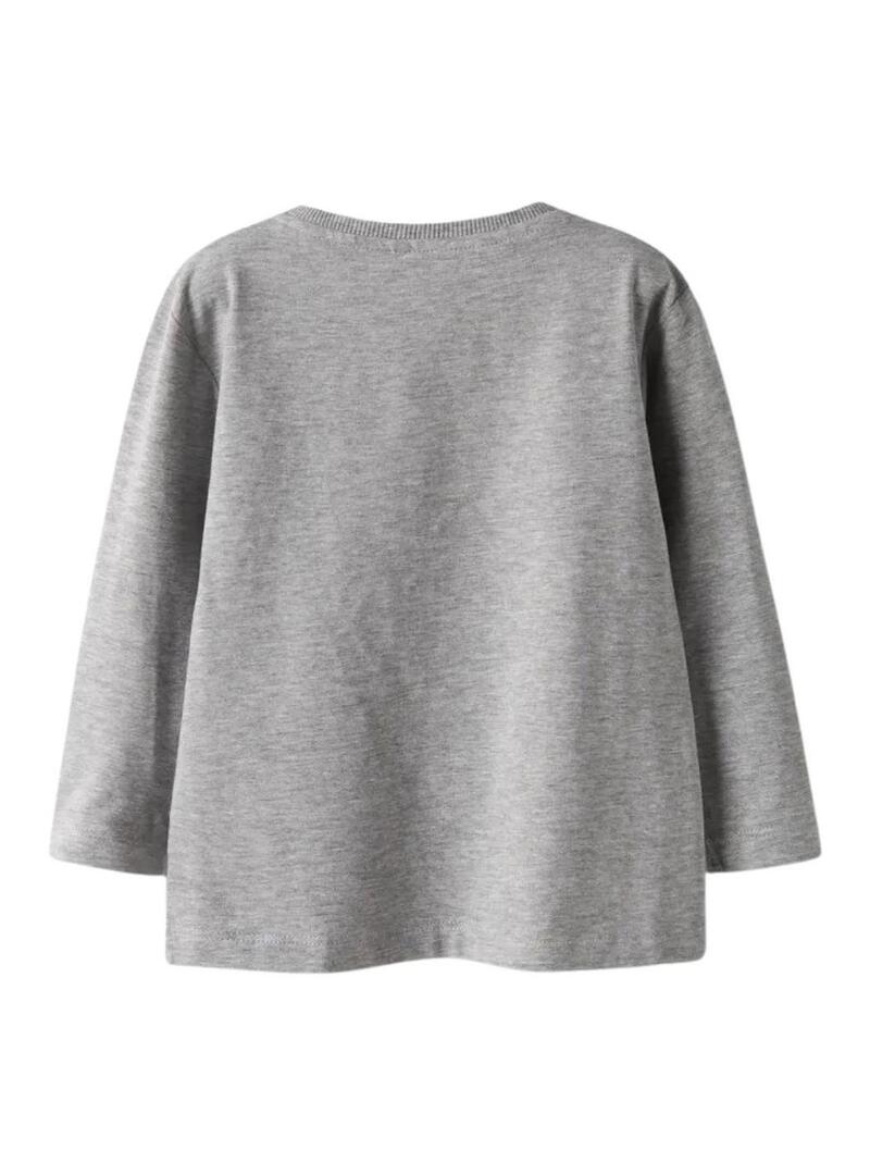 Maglietta Name It Rasmus grigia per bambino