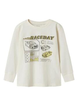 Maglietta Name It Mobay beige per bambino