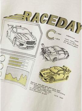 Maglietta Name It Mobay beige per bambino