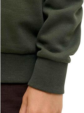 Felpa Jack and Jones Jin verde per bambino.