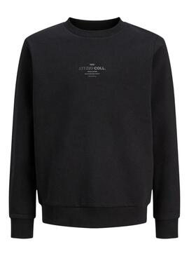 Felpa Jack and Jones Jin nera per bambino