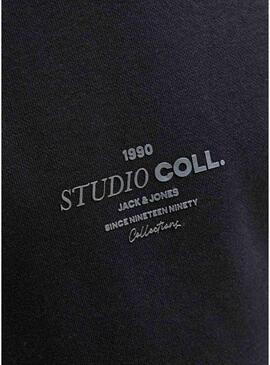 Felpa Jack and Jones Jin nera per bambino