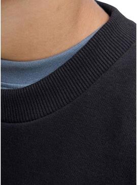 Felpa Jack and Jones Jin nera per bambino