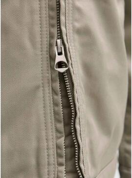 Giacca Jack and Jones Norrebro beige per bambino