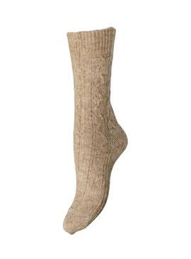 Calze Pieces Nonna tostato per donna.