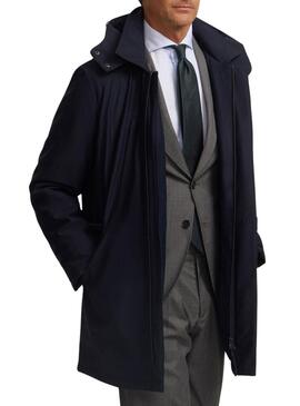 Giubbotto tecnico Parka Silbon Tailoring marino per uomo